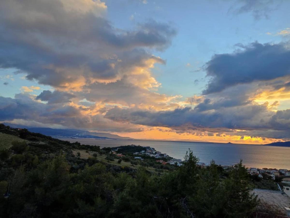 Vista Sul Mare Loutra Oreas Elenis Exteriör bild